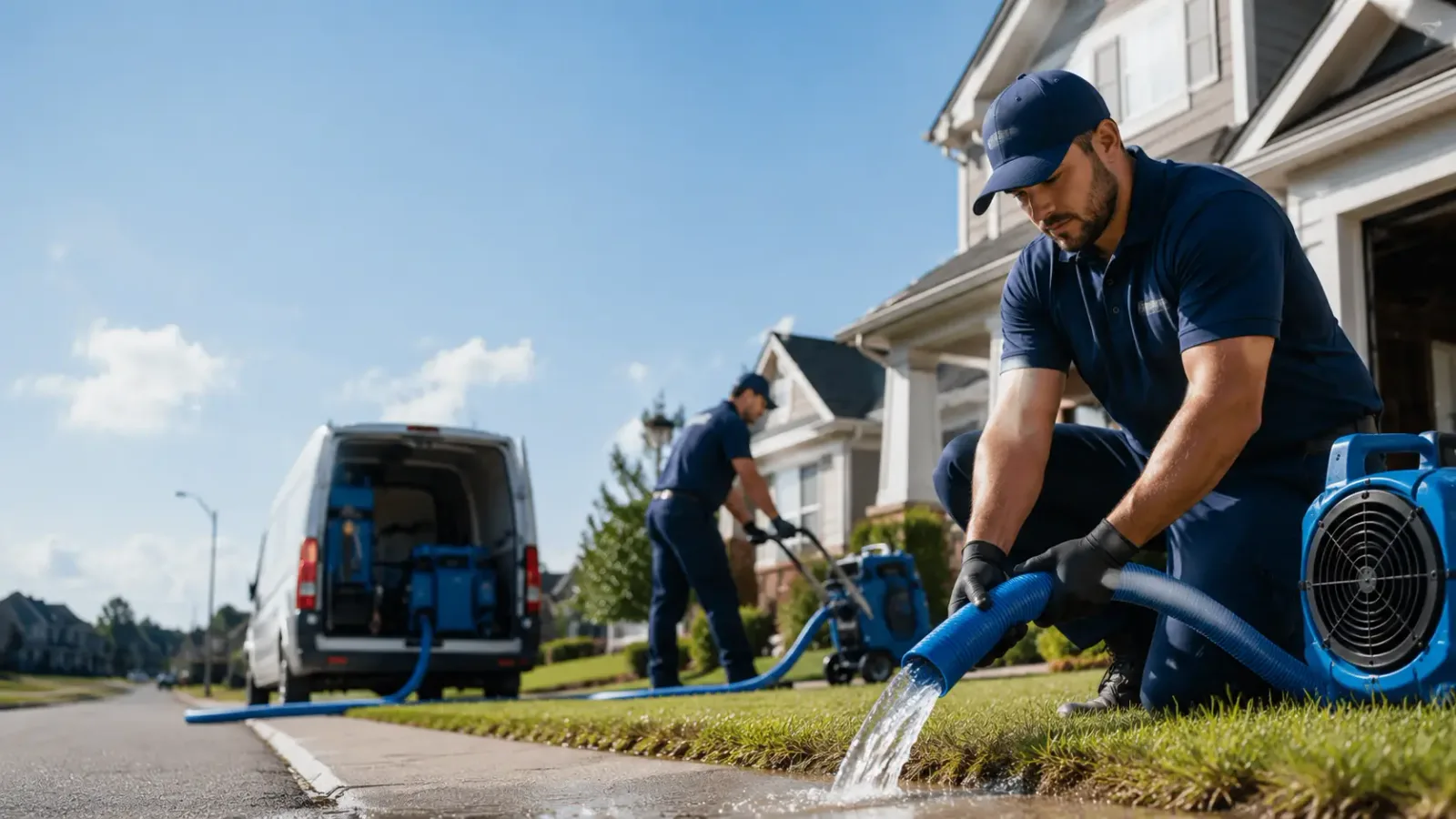 Flood Damage Restoration in Louisville, IL
